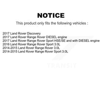 Charger l'image dans la galerie, Front Rear Disc Brake Rotor Ceramic Pad Kit For Land Rover Range Sport Discovery