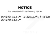 Load image into Gallery viewer, Front Rear Disc Brake Rotors And Ceramic Pads Kit For Kia Soul EV