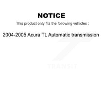 Charger l&#39;image dans la galerie, Front Rear Brake Rotor Ceramic Pad Kit For 04-05 Acura TL Automatic transmission