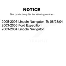 Load image into Gallery viewer, Front Rear Brake Rotor And Ceramic Pad Kit For Ford Expedition Lincoln Navigator