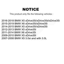 Load image into Gallery viewer, Front Rear Disc Brake Rotors And Ceramic Pads Kit For BMW X5 X6