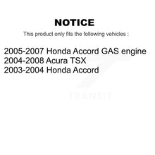 Load image into Gallery viewer, Rear Disc Brake Rotors And Ceramic Pads Kit For Honda Accord Acura TSX