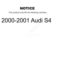 Load image into Gallery viewer, [Rear] 2000-2001 Audi S4 Premium OE Brake Rotors &amp; Ceramic Pads Kit For Max Braking