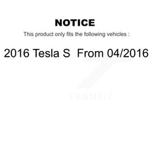 Charger l&#39;image dans la galerie, Rear Disc Brake Rotors And Ceramic Pads Kit For 2012-2016 Tesla S