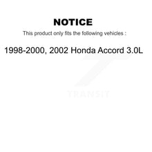 Load image into Gallery viewer, Front Rear Disc Brake Rotor Ceramic Pad And Drum Kit (7Pc) For Honda Accord 3.0L