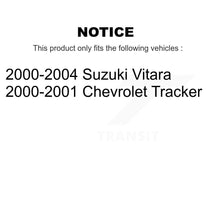 Load image into Gallery viewer, Front Rear Brake Rotor Ceramic Pad &amp; Drum Kit (7Pc) For Chevrolet Tracker Suzuki