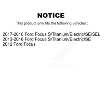 Charger l'image dans la galerie, Front Rear Disc Brake Rotors Ceramic Pads And Drum Kit For Ford Focus K8C-102418