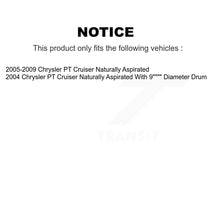 Load image into Gallery viewer, Front Rear Disc Brake Rotors Ceramic Pads And Drum Kit For Chrysler PT Cruiser