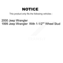 Load image into Gallery viewer, Front Rear Disc Brake Rotors Ceramic Pads And Drum Kit For Jeep Wrangler