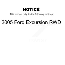 Charger l'image dans la galerie, [Front+Rear] 2005 Ford Excursion RWD Premium OE Brake Rotors &amp; Ceramic Pads Kit For Max Braking