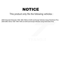 Charger l'image dans la galerie, Front Rear Brake Rotor Ceramic Pad &amp; Drum Kit (9Pc) For Chevrolet Silverado 1500