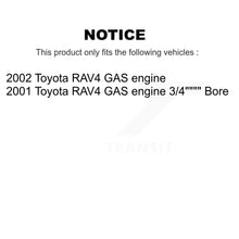 Load image into Gallery viewer, Front Rear Brake Rotors Ceramic Pad Drum Kit (9Pc) For 02 Toyota RAV4 GAS engine