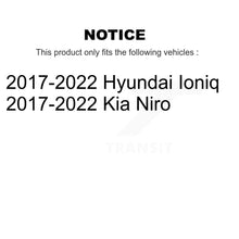 Load image into Gallery viewer, Front Disc Brake Rotors And Ceramic Pads Kit For Kia Niro Hyundai Ioniq