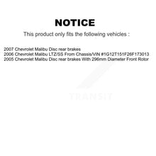 Charger l'image dans la galerie, Front Rear Disc Brake Rotors Ceramic Pads And Drum Kit For Chevrolet Malibu