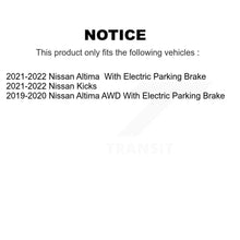 Load image into Gallery viewer, Rear Disc Brake Rotors And Ceramic Pads Kit For Nissan Kicks Altima K8C-103097