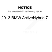 Load image into Gallery viewer, [Front+Rear] 2013 BMW ActiveHybrid 7 Premium OE Brake Kit &amp; Ceramic Pads For Max Braking