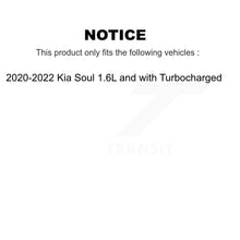 Load image into Gallery viewer, Front Rear Brake Rotor Ceramic Pad Kit For 20-22 Kia Soul 1.6L with Turbocharged
