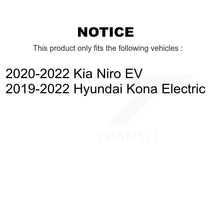 Load image into Gallery viewer, Front Rear Brake Rotor And Ceramic Pad Kit For Kia Hyundai Niro EV Kona Electric