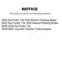 Load image into Gallery viewer, [Front+Rear] 19-21 Hyundai Veloster Turbocharged Premium OE Brake Rotors &amp; Ceramic Pads Kit For Max Braking