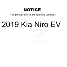 Load image into Gallery viewer, Rear Disc Brake Rotors And Ceramic Pads Kit For 2019 Kia Niro EV