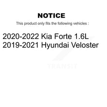 Load image into Gallery viewer, Rear Disc Brake Rotors And Ceramic Pads Kit For Kia Forte Hyundai Veloster