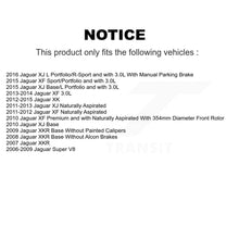 Load image into Gallery viewer, Front Rear Disc Brake Rotors And Ceramic Pads Kit For Jaguar XF XJ XKR XK