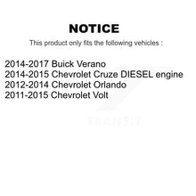 Load image into Gallery viewer, Front Rear Brake Rotors Ceramic Pad Kit For Chevrolet Cruze Buick Verano Orlando