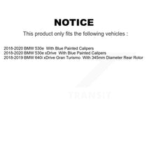 Load image into Gallery viewer, Front Rear Disc Brake Rotors Ceramic Pad Kit (6Pc) For BMW 530e xDrive 640i Gran