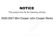 Charger l'image dans la galerie, Front Rear Brake Rotor &amp; Ceramic Pad Kit For 20-21 Mini Cooper John Works