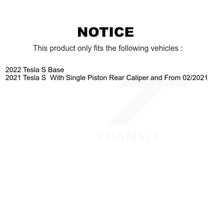 Load image into Gallery viewer, Rear Disc Brake Rotors And Ceramic Pads Kit For Tesla S K8C-103755