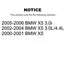 Load image into Gallery viewer, Rear Disc Rotors Ceramic Pads And Parking Brake Shoes Kit For BMW X5 K8C-103826