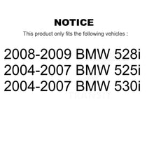 Load image into Gallery viewer, Rear Disc Rotors Ceramic Pads And Parking Brake Shoes Kit For BMW 530i 525i 528i