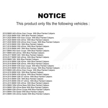 Load image into Gallery viewer, Rear Disc Rotors Ceramic Pads Parking Shoes Kit For BMW 328i xDrive 330i 335i GT