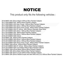 Load image into Gallery viewer, Rear Disc Rotors Ceramic Pads Parking Shoes Kit For BMW 328i xDrive 330i 328d GT