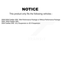 Load image into Gallery viewer, Rear Disc Rotors Ceramic Pads And Parking Brake Shoes Kit For Cadillac SRX