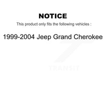 Load image into Gallery viewer, Rear Disc Rotors Ceramic Pads &amp; Parking Shoes Kit For 99-04 Jeep Grand Cherokee