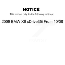 Load image into Gallery viewer, Rear Disc Rotors Ceramic Pads Parking Shoes Kit For BMW X6 xDrive35i From 10 08