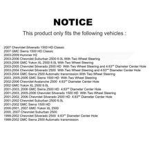 Load image into Gallery viewer, Rear Disc Rotors Ceramic Pads Parking Shoes Kit For Chevrolet Silverado 2500 HD