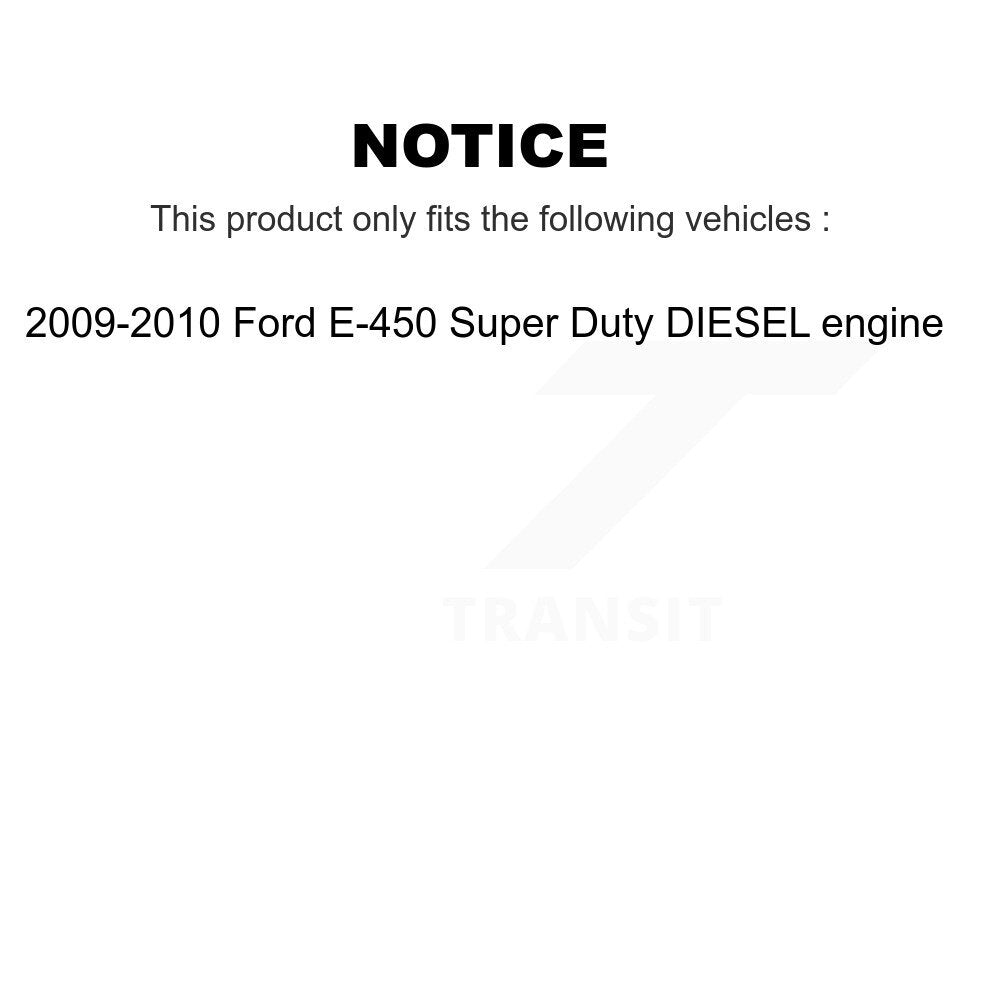 Rear Disc Rotors Ceramic Pads Parking Brake Shoes Kit For Ford E-450 Super Duty