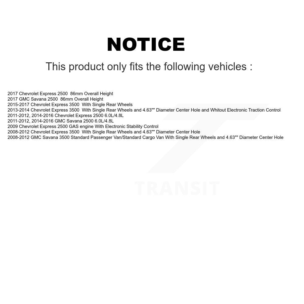 Rear Disc Rotors Ceramic Pads Parking Shoes Hardware Kit For Chevrolet GMC 3500