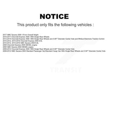 Load image into Gallery viewer, Rear Disc Rotors Ceramic Pads Parking Shoes Hardware Kit For Chevrolet GMC 2500