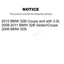 Load image into Gallery viewer, Rear Disc Rotors Ceramic Pads Parking Brake Shoes Hardware Kit For BMW 328i 325i