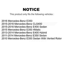Load image into Gallery viewer, Rear Disc Rotors Ceramic Pads Parking Shoes Hardware Kit For Mercedes-Benz E350