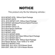 Load image into Gallery viewer, Rear Disc Rotors Ceramic Pads Parking Shoes Hardware Kit For Nissan Murano Quest