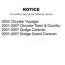 Load image into Gallery viewer, Rear Disc Rotors Ceramic Pads Parking Shoes Hardware Kit For Dodge Grand Caravan