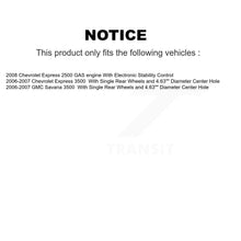 Load image into Gallery viewer, Rear Disc Rotors Ceramic Pads Parking Shoes &amp; Hardware Kit For Chevrolet Express