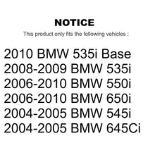 Load image into Gallery viewer, Rear Disc Rotors Ceramic Pads Parking Shoes Hardware Kit For BMW 650i 645Ci 550i