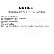 Load image into Gallery viewer, Rear Disc Rotors Ceramic Pads Parking Shoes &amp; Hardware Kit For Ram 1500 Classic