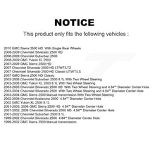 Load image into Gallery viewer, Rear Disc Rotors Ceramic Pads Parking Shoes Hardware Kit For Chevrolet Silverado