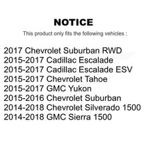 Load image into Gallery viewer, Rear Disc Rotors Ceramic Pads Parking Shoes Hardware Kit For GMC Chevrolet 1500